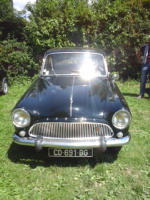 Simca Aronde noire (prise a Jarrie, France, en 2016) (2)